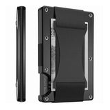 Billetera de fibra de carbono con bloqueo rfid