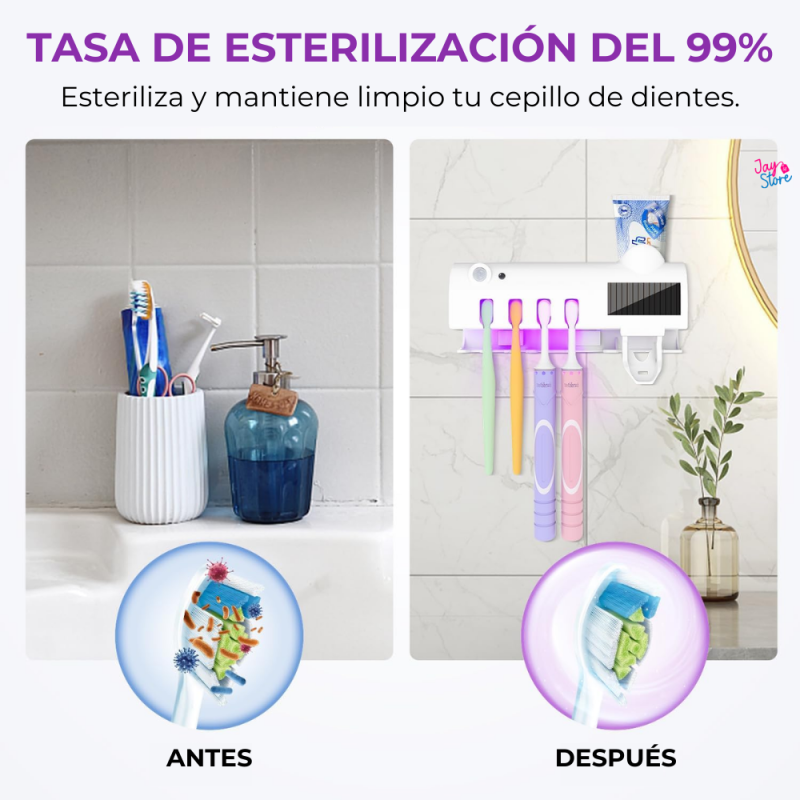 Organizador con esterilizador UV