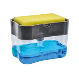 Dispensador de jabón 2 en 1